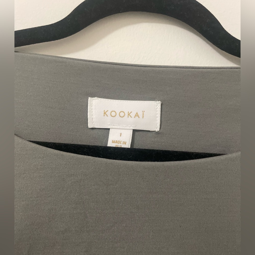 Kookai Grey Bodycon Dress - Picture 5 of 5